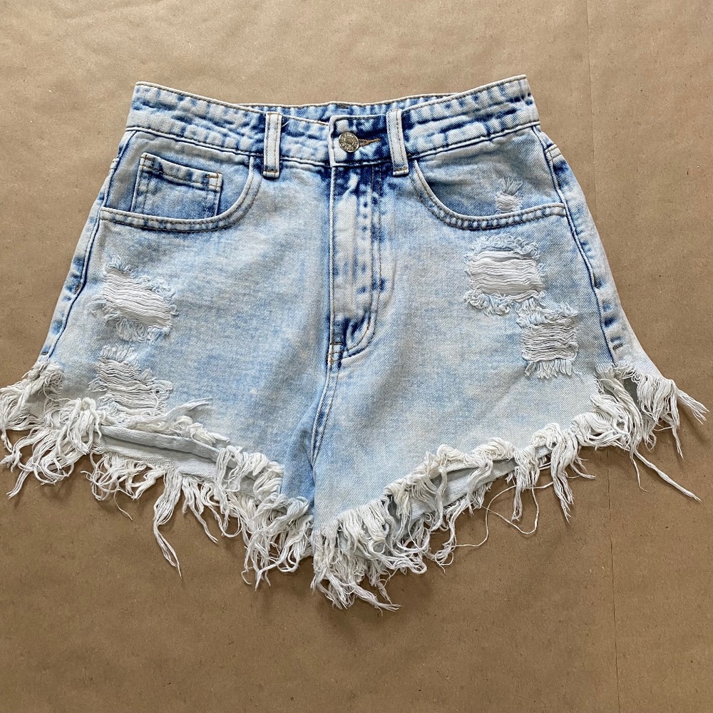 Cheeky Denim Cut off Jeans